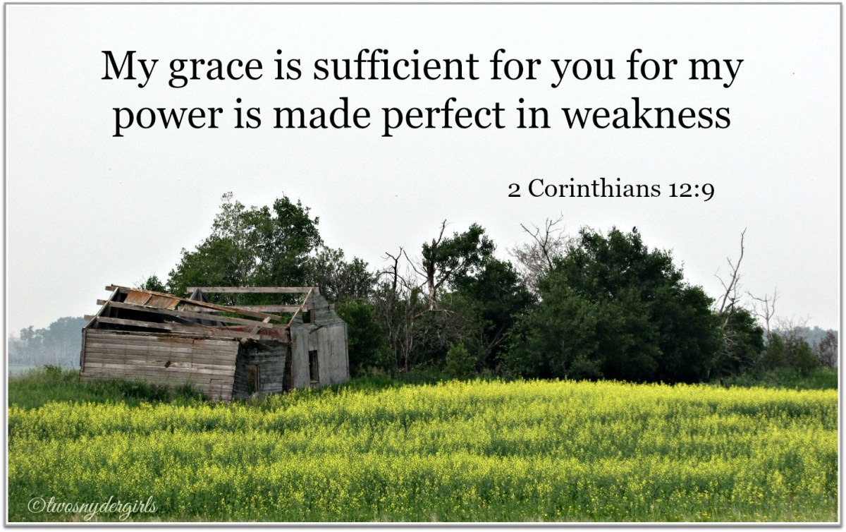 My Grace Is Sufficient for&nbsp;You!